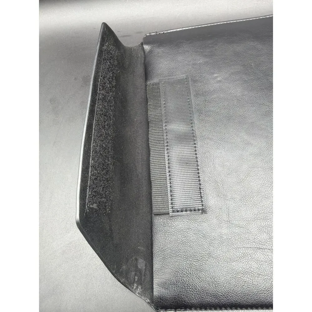 HP Executive Leather Tablet Sleeve Portfolio Black Document Case 11x8